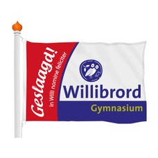 Geslaagd vlag 100x70cm