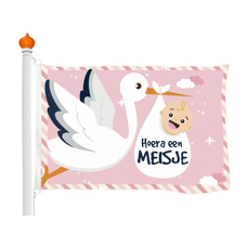 Geboortevlag Meisje