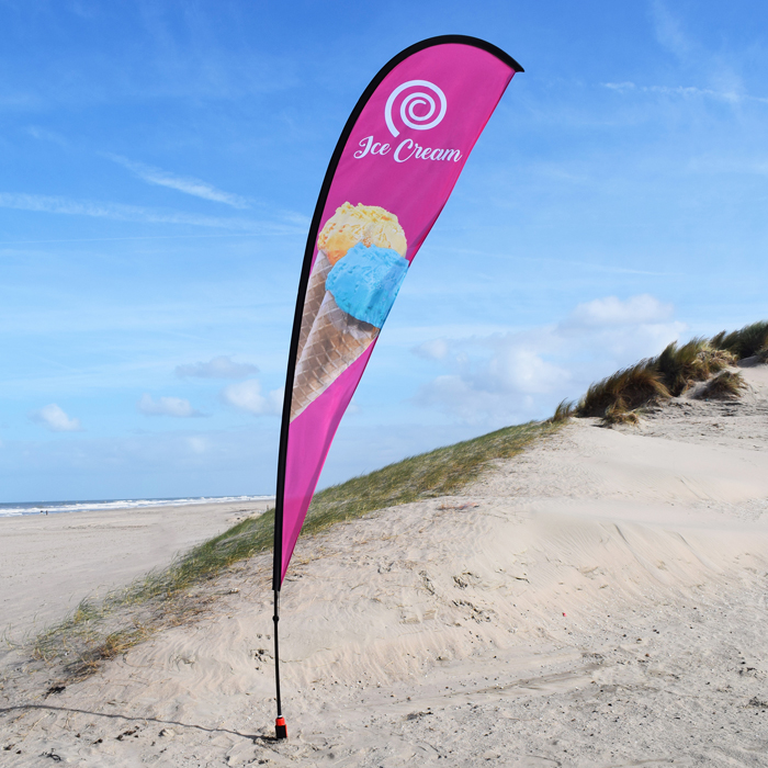 Beachflag Druppel Small