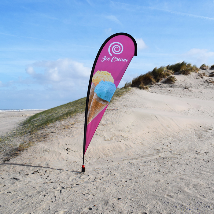 Beachflag Druppel Small