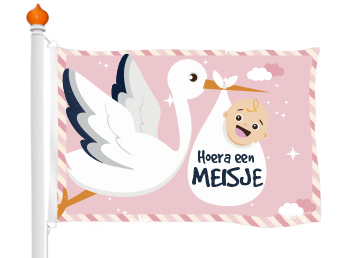 Geboortevlag Meisje